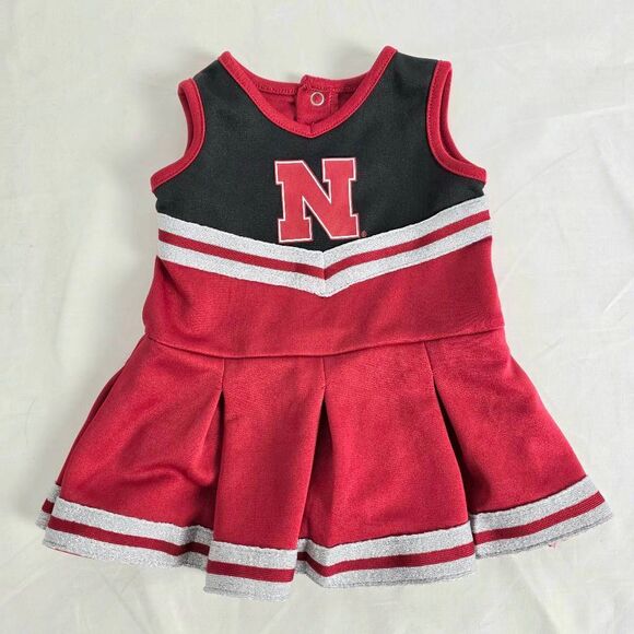 Nebraska Huskers Infant Cheerleader Dress 0–3 Months - Picture 1 of 7